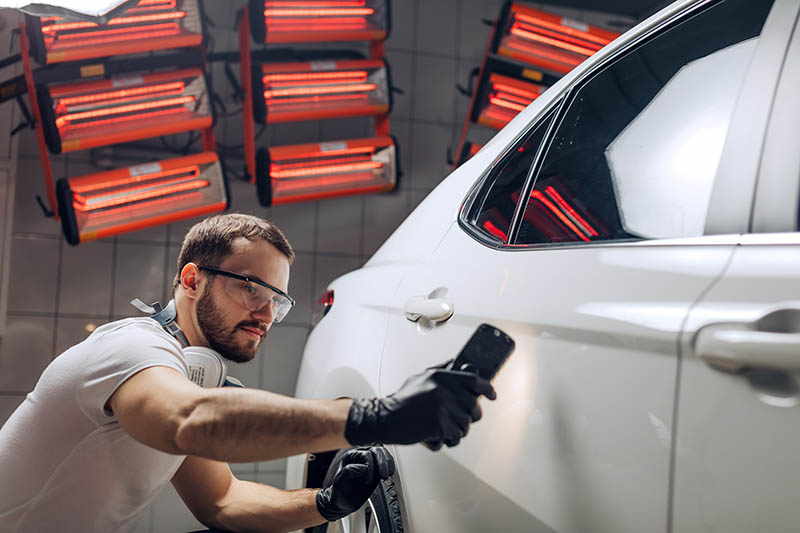 Visuelle Inspektion für Automobilindustrie