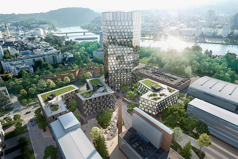 Linzer "Leuchtturmprojekt" in der Tabakfabrik heißt QUADRILL