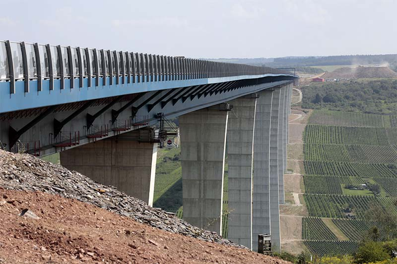 Foto:  Hochmoselbrücke – B 50neu