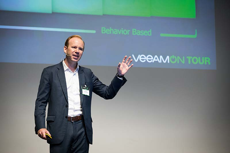Foto: Mario Zimmermann, Veeam: »Intelligente Daten, die sich teils selbst verwalten.«