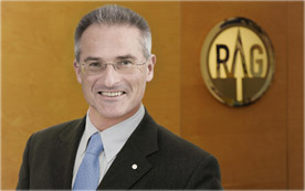 Michael Längle verwaltet Finanzen bei RAG. Michael Längle verwaltet Finanzen bei RAG.
