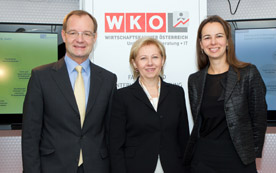 Neues Leadership. A. Harl, B. Jank und S. Karmasin präsentieren Erfolgsfaktoren für Unternehmen. 